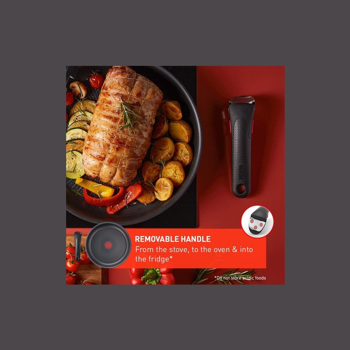 Tefal Pot Set, 4 pcs | L7649453 Ingenio Ultimate | 16/18/20 cm | Aluminum | Black