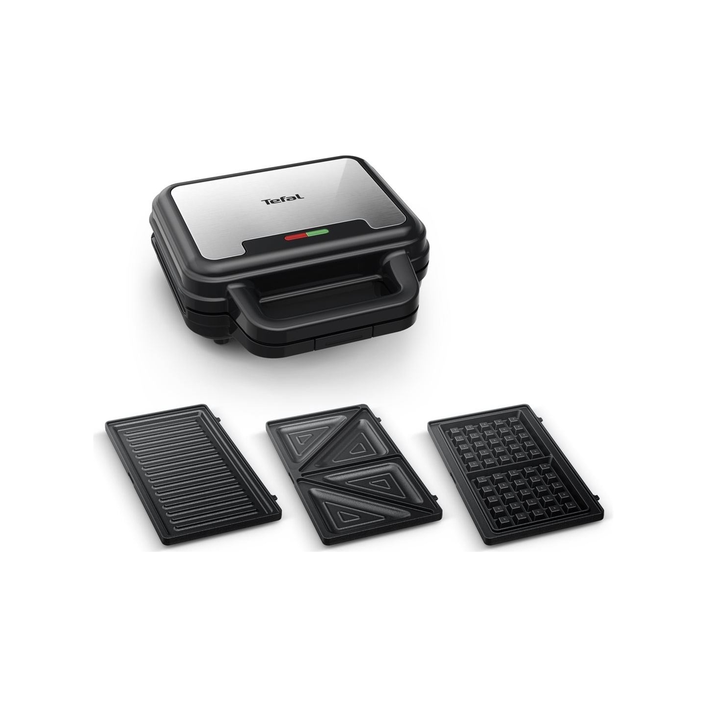 Tefal | UltraCompact 3in1 SW383D10 | Sandwich Maker | 700 W | Number of plates 3 | Gray/Black