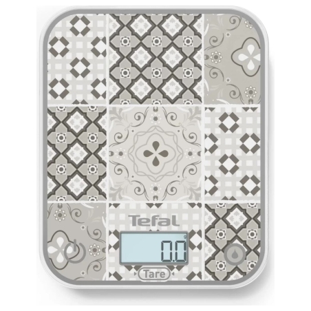 Tefal Electronic Kitchen Scale | Optiss BC50D6V0 | Graduation 0.5/1 g | Display type LCD | Mozaic Decor