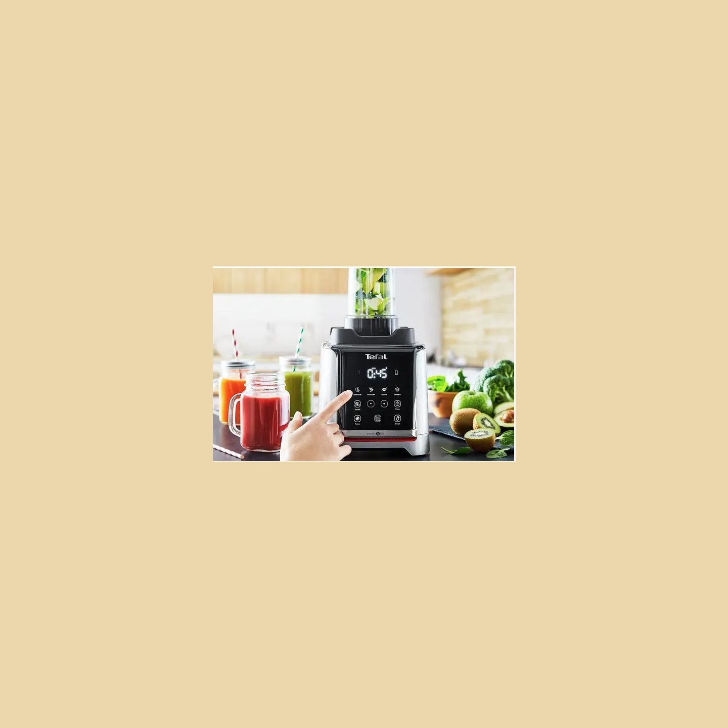 Tefal | Blender | Infiny Mix+ BL91HD31 | Tabletop | 1600 W | Jar material Tritan | Jar capacity 2.6 L | Ice crushing | Stainless