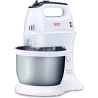 Tefal HT312138 Quickmix | Hand Mixer | 300 W | Number of speeds 5 | Turbo mode | White/Stainless steel
