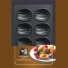 Tefal Madeleine plates for cookies XA801512 Black | TEFAL | Madeleine plates | XA801512 | Black