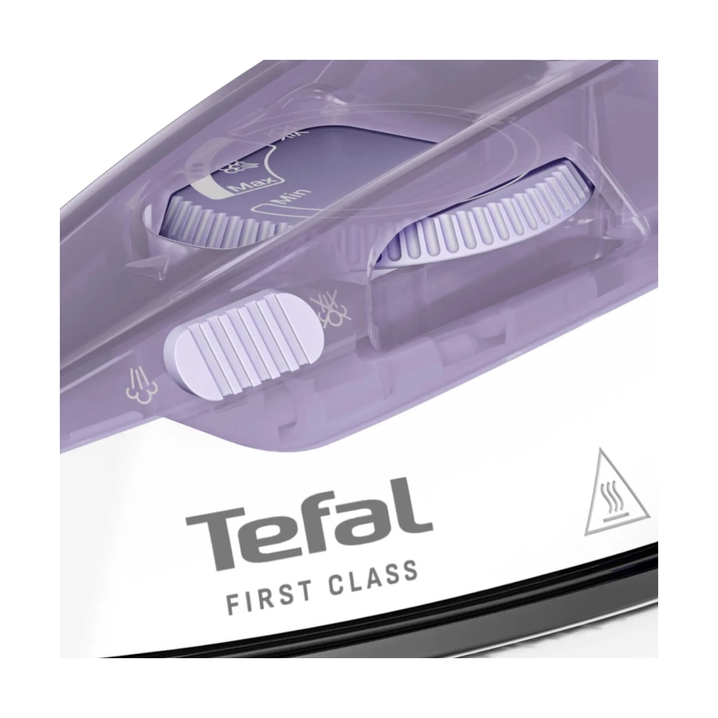 Tefal First Class DB1612E0 | Steam Travel Iron | 1000 W | Continuous steam 10 g/min | Steam boost performance 45 g/min | White/P