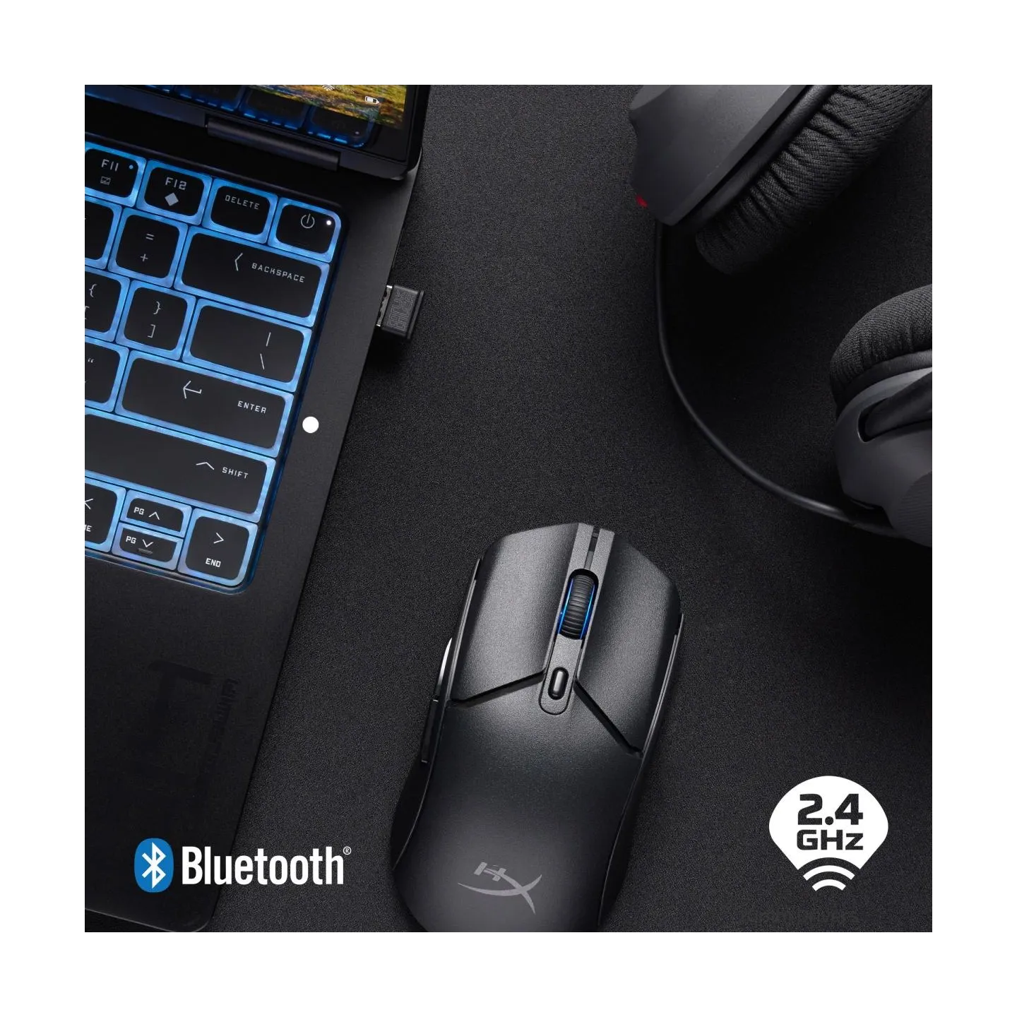Hyperx MOUSE USB OPTICAL HYPERX PF/HAS2 WL BLACK 8R2E6AA HYPERX