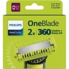 Philips | OneBlade 360 Replacement Blades, 2pcs and body kit | QP624/50