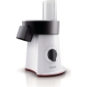 Philips Viva Collection SaladMaker HR1388/80 200 W 6 discs Direct to bowl, pot and wok XL Julienne disc for fries / HR1388/80