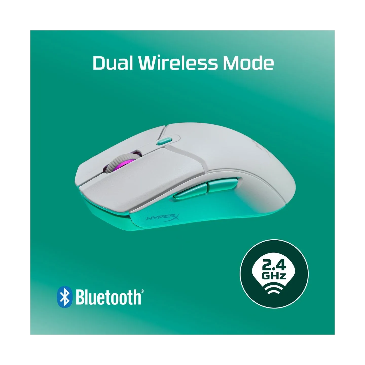 Hyperx Mouse HyperX Pulsefire Haste 2 Core Wls White 8R2E7AA