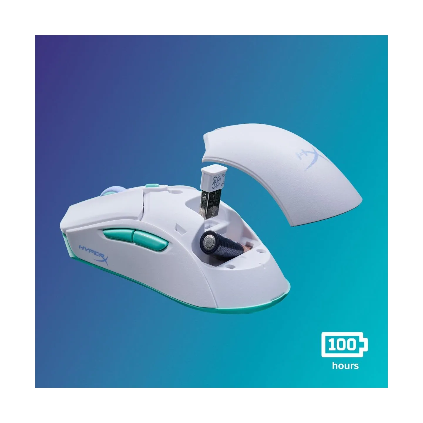 Hyperx Mouse HyperX Pulsefire Haste 2 Core Wls White 8R2E7AA