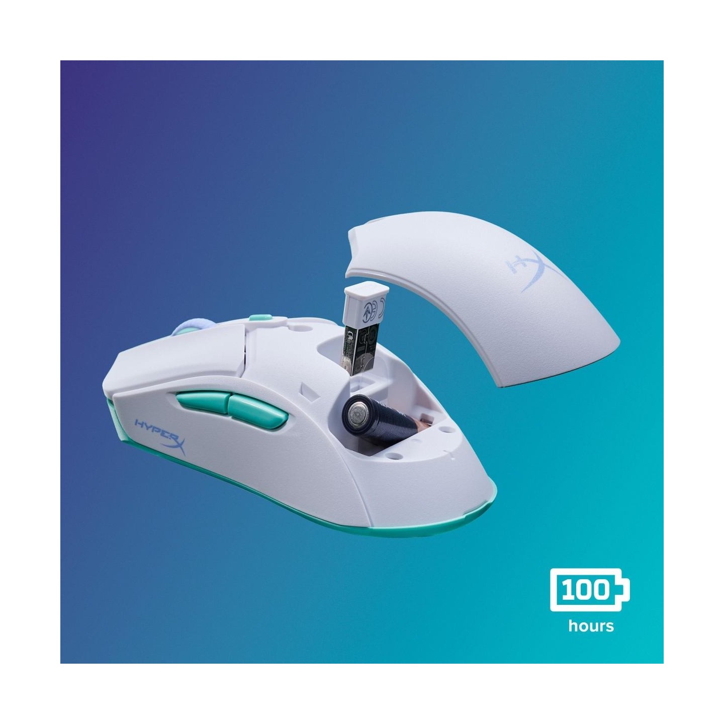 Hyperx Mouse Pulsefire Haste 2 Core White / 8R2E7AA