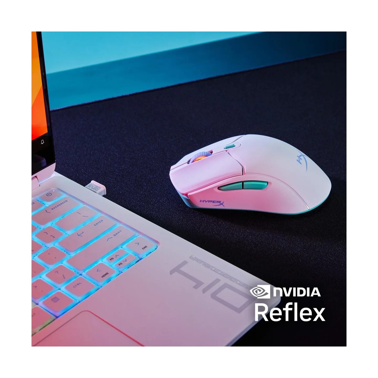 Hyperx Mouse HyperX Pulsefire Haste 2 Core Wls White 8R2E7AA
