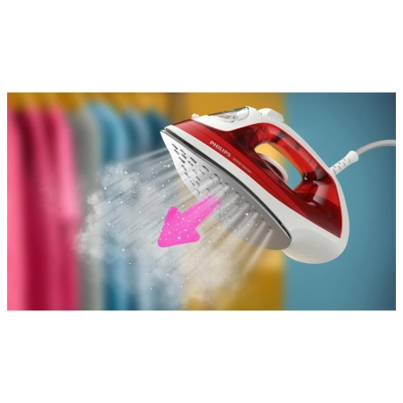 Philips 2000 Series Steam iron DST2010/40, 2000W, 25g/min continous steam, 100g steam boost, non-stick soleplate, 250ml water ta