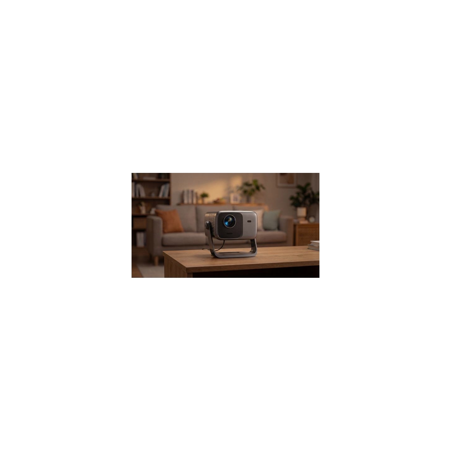 Philips NeoPix 460 Smart Projector, 1920x1080, 1.17:1, 2400:1, Black
