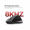Keychron M6 Silent (8000Hz) Black Wireless Mouse / M6S-A23