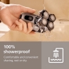 Philips Head Shaver | Pro 5000 Series HS5980/15 | Operating time (max) 60 min | Wet & Dry | Lithium | Deep Black