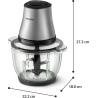Philips 3000 series HR1503/00 Chopper, 500W / HR1503/00