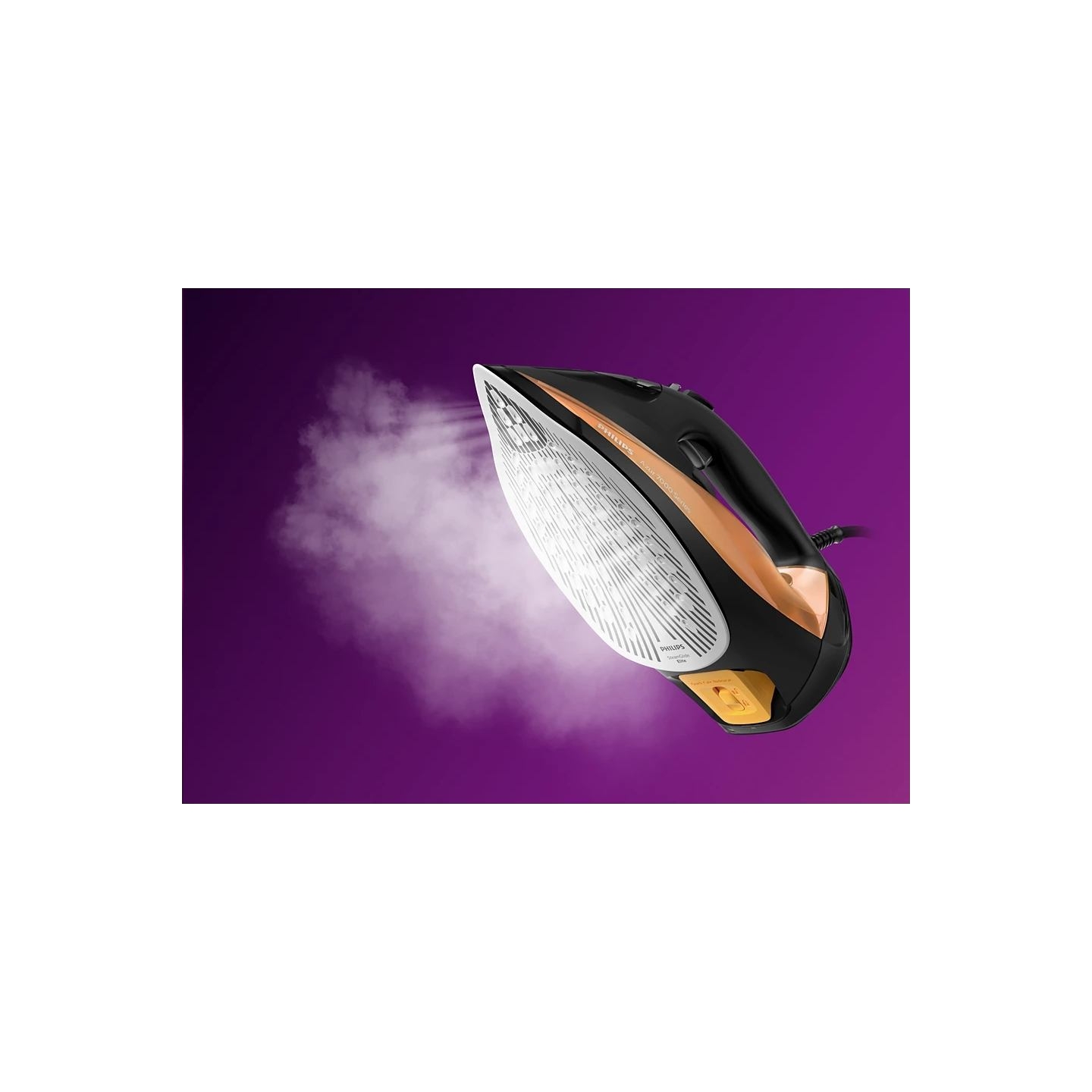 Philips DST7040/80 7000 series | Steam Iron | 2800 W | Water tank capacity 300 ml | Continuous steam 50 g/min | Steam boost perf