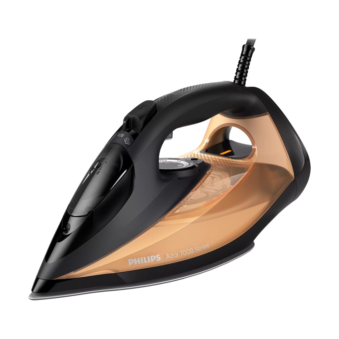 Philips DST7040/80 7000 series | Steam Iron | 2800 W | Water tank capacity 300 ml | Continuous steam 50 g/min | Steam boost perf