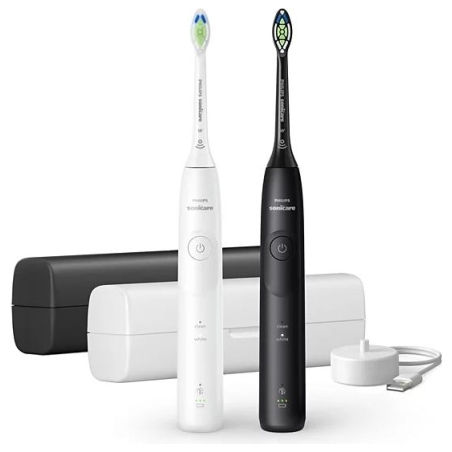 Philips HX7119/02 Sonicare Series 5500 | Electric Toothbrush, Duo pack | Rechargeable | For adults | Number of brush heads inclu