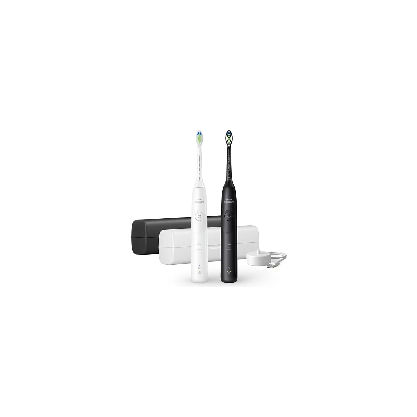 Philips HX7119/02 Sonicare Series 5500 | Electric Toothbrush, Duo pack | Rechargeable | For adults | Number of brush heads inclu