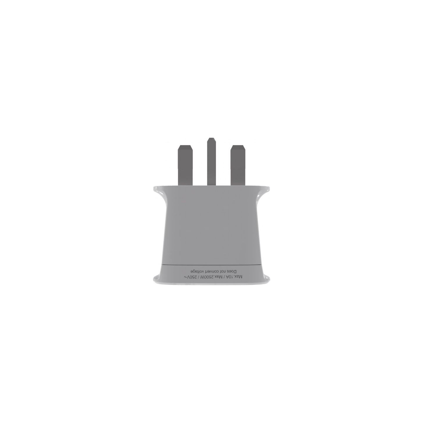 Gembird World to UK power adapter plug, 10 A | A-AC-UKMINTF