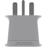 Gembird World to UK power adapter plug, 10 A | A-AC-UKMINTF