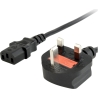 Gembird PC-187 UK power cord (C13), 5 A, 6 ft