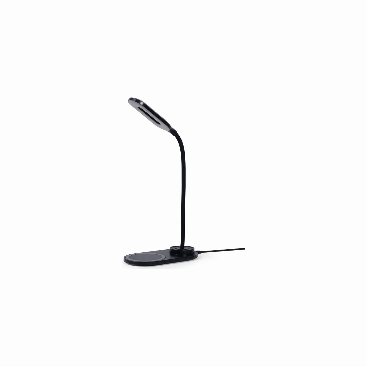 Gembird TA-WPC10-LED-01 Desk lamp with wireless charger, Black | Cold white, warm white, natural 2893-7072 K | Phone or tablet w