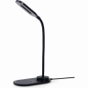 Gembird TA-WPC10-LED-01 Desk lamp with wireless charger, Black | Cold white, warm white, natural 2893-7072 K | Phone or tablet w