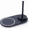 Gembird TA-WPC10-LED-01 Desk lamp with wireless charger, Black | Cold white, warm white, natural 2893-7072 K | Phone or tablet w
