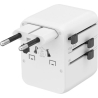 Gembird Universal travel power adapter | TPA-1A2C20-01-W | 20 W | Travel Adapter