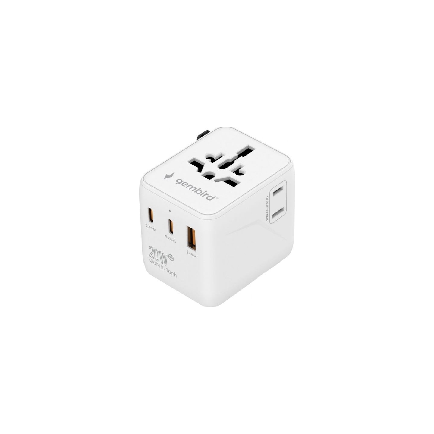 Gembird Universal travel power adapter