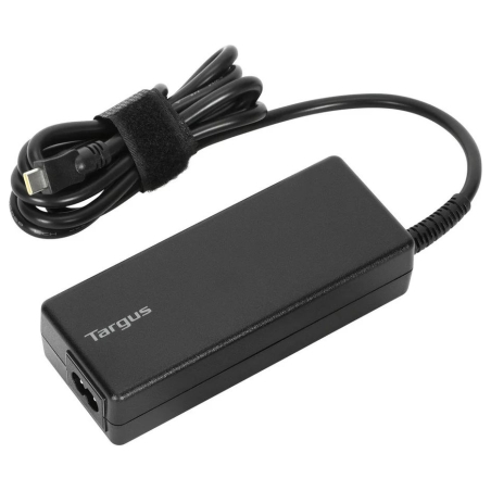 Targus | 100 W USB-C PD Charger - For Laptops or Power Pass-Thru Docks | APA108EU
