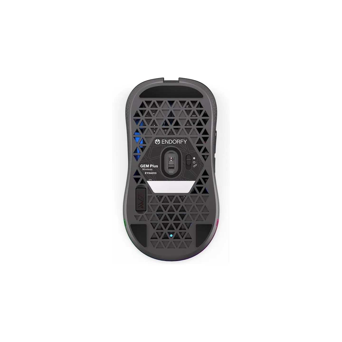 Endorfy MOUSE USB OPTICAL WRL GEM PLUS/BLACK EY6A013 ENDORFY