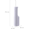 Panasonic Oral Irrigator | EW-DJ26-V303 | Cordless | 200 ml | Number of heads 2 | White