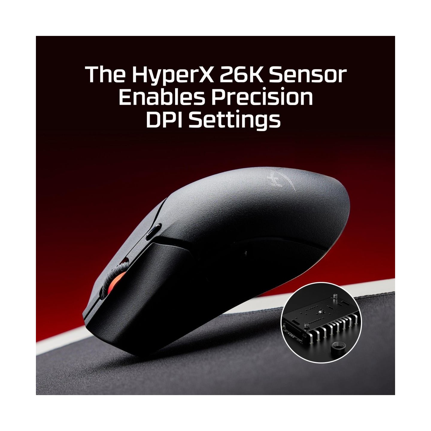 Hyperx MOUSE USB OPTICAL HYPERX PF/HAS2 MINI WL BK 7D388AA HYPERX