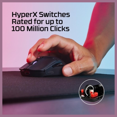 Hyperx MOUSE USB OPTICAL HYPERX PF/HAS2 MINI WL BK 7D388AA HYPERX