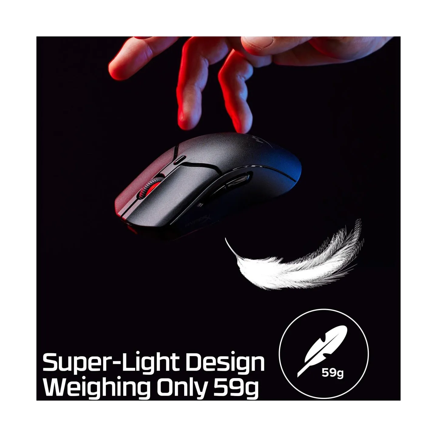 Hyperx MOUSE USB OPTICAL HYPERX PF/HAS2 MINI WL BK 7D388AA HYPERX