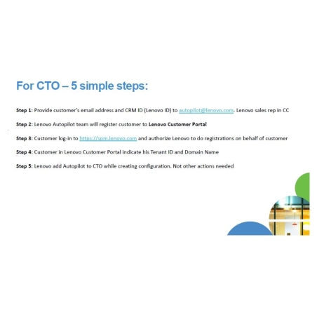 Lenovo | Microsoft Autopilot PKID registration (Remote configuration) for Top sellers and CTO