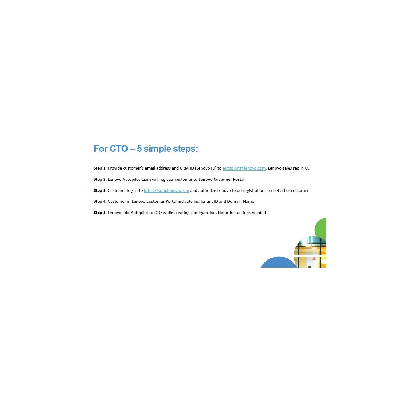 Lenovo | Microsoft Autopilot PKID registration (Remote configuration) for Top sellers and CTO