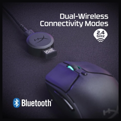 Hyperx MOUSE USB OPTICAL WRL/PULSEFIRE HASTE 2 BLACK HYPERX