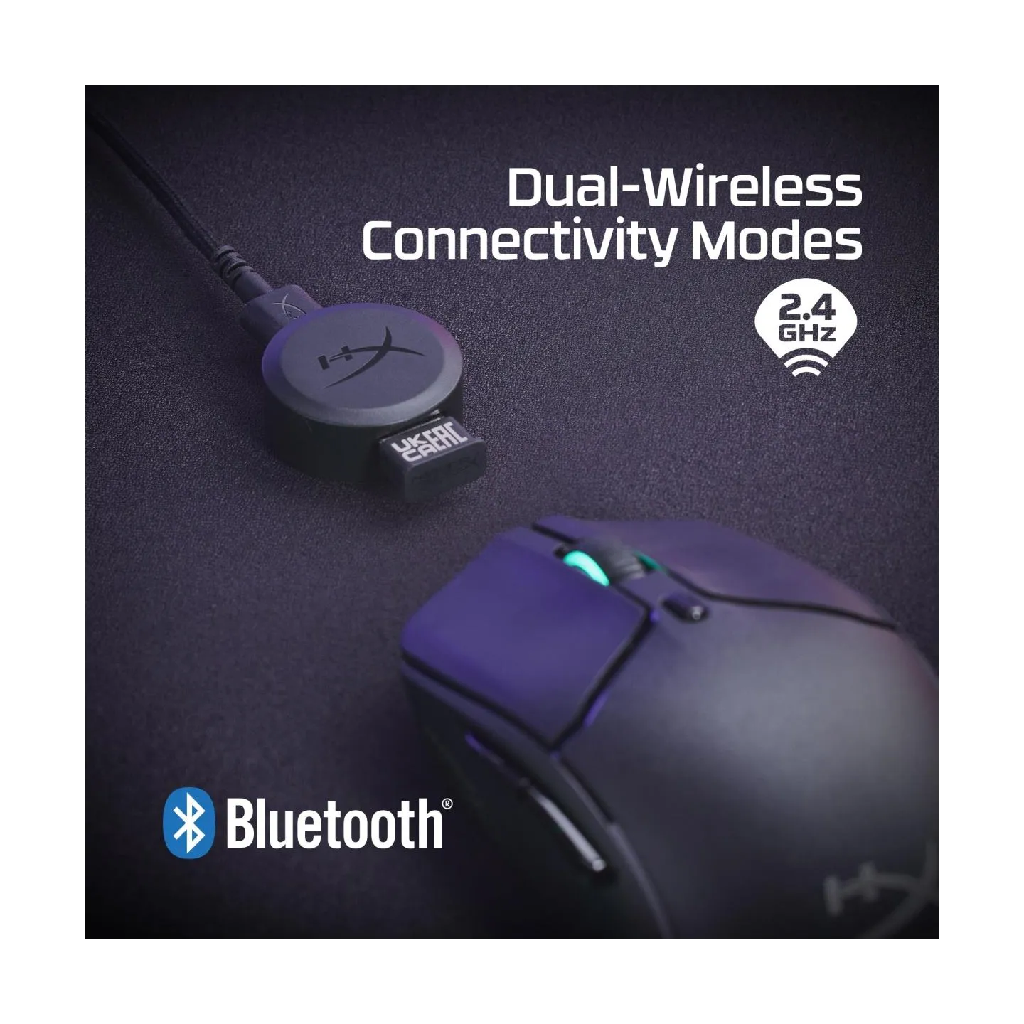 Hyperx Mouse 6N0B0AA / Pulsefire Haste 2 Black / 6N0B0AA
