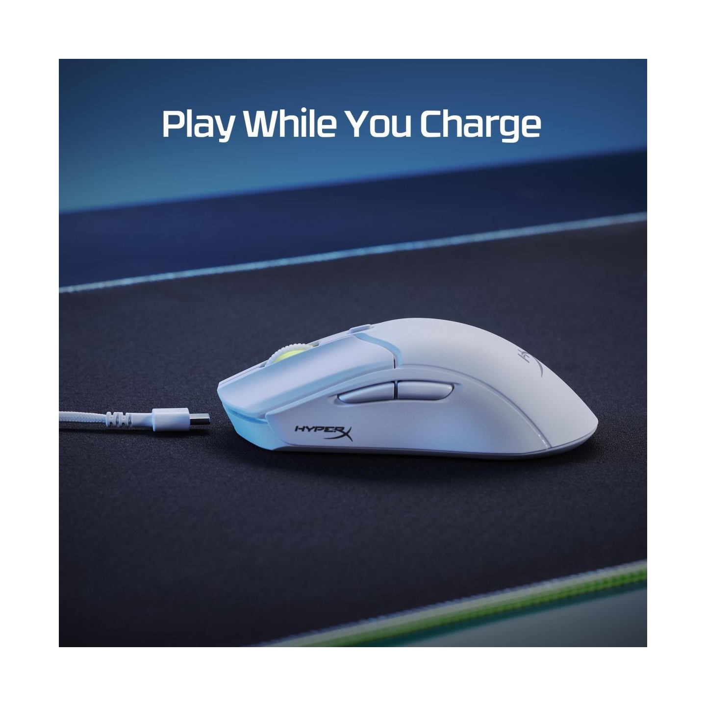 Hyperx MOUSE USB OPTICAL WRL/PULSEFIRE HASTE 2 WHITE HYPERX