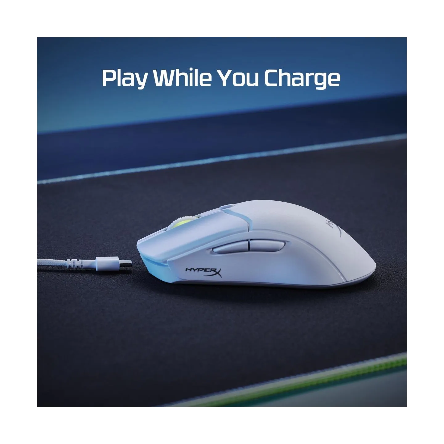 Hyperx MOUSE USB OPTICAL WRL/PULSEFIRE HASTE 2 WHITE HYPERX