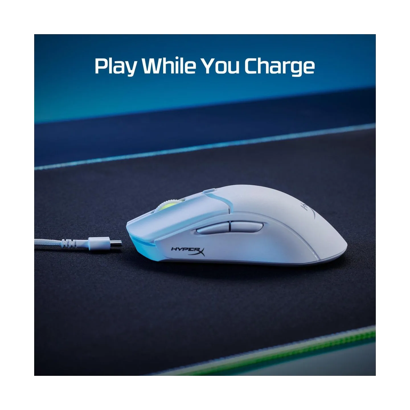 Hyperx MOUSE USB OPTICAL WRL/PULSEFIRE HASTE 2 WHITE HYPERX