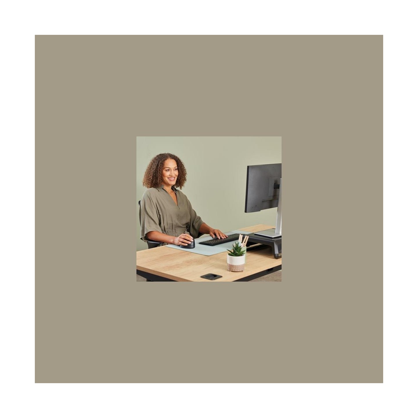 Fellowes MOUSE USB OPTICAL WRL VERTICAL/ERGO+ M L 100143583 FELLOWES