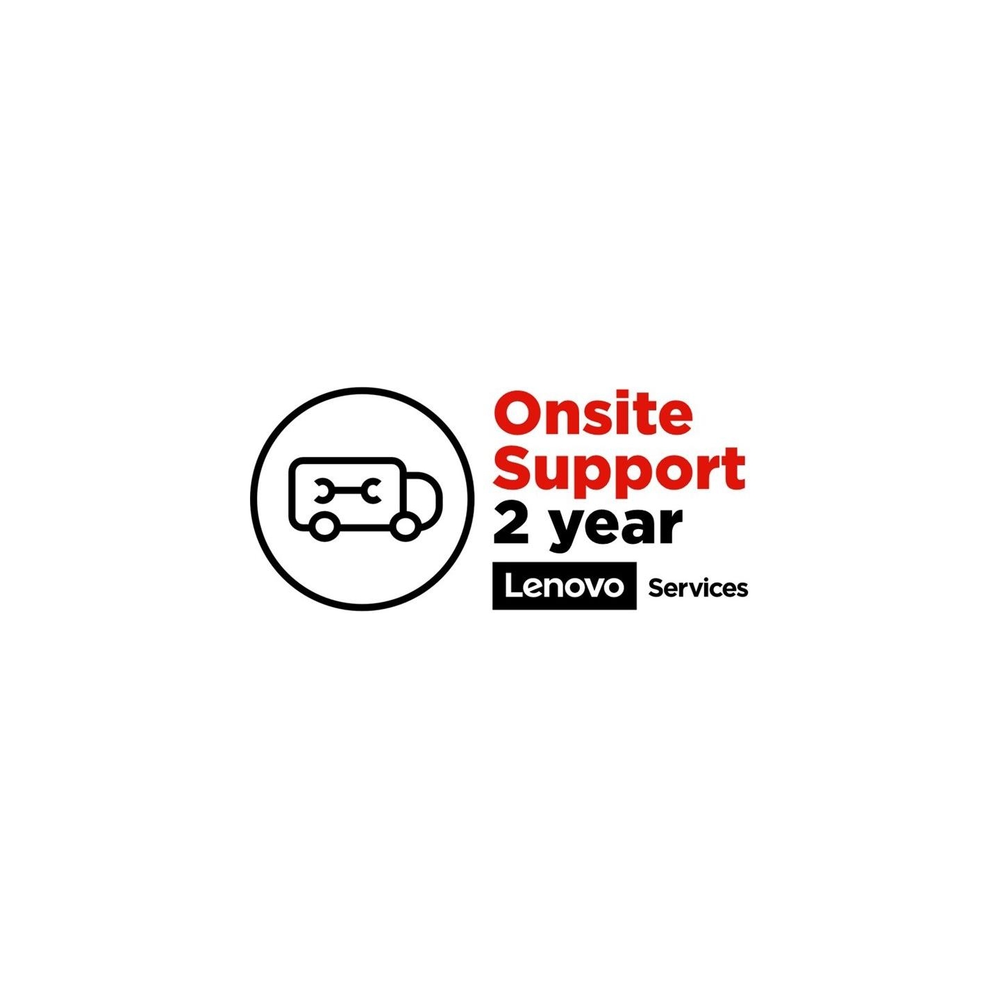 Lenovo | Warranty | 2Y Onsite (Upgrade from 1Y Depot) | Next Business Day (NBD) | 2 year(s) | Yes | On-site