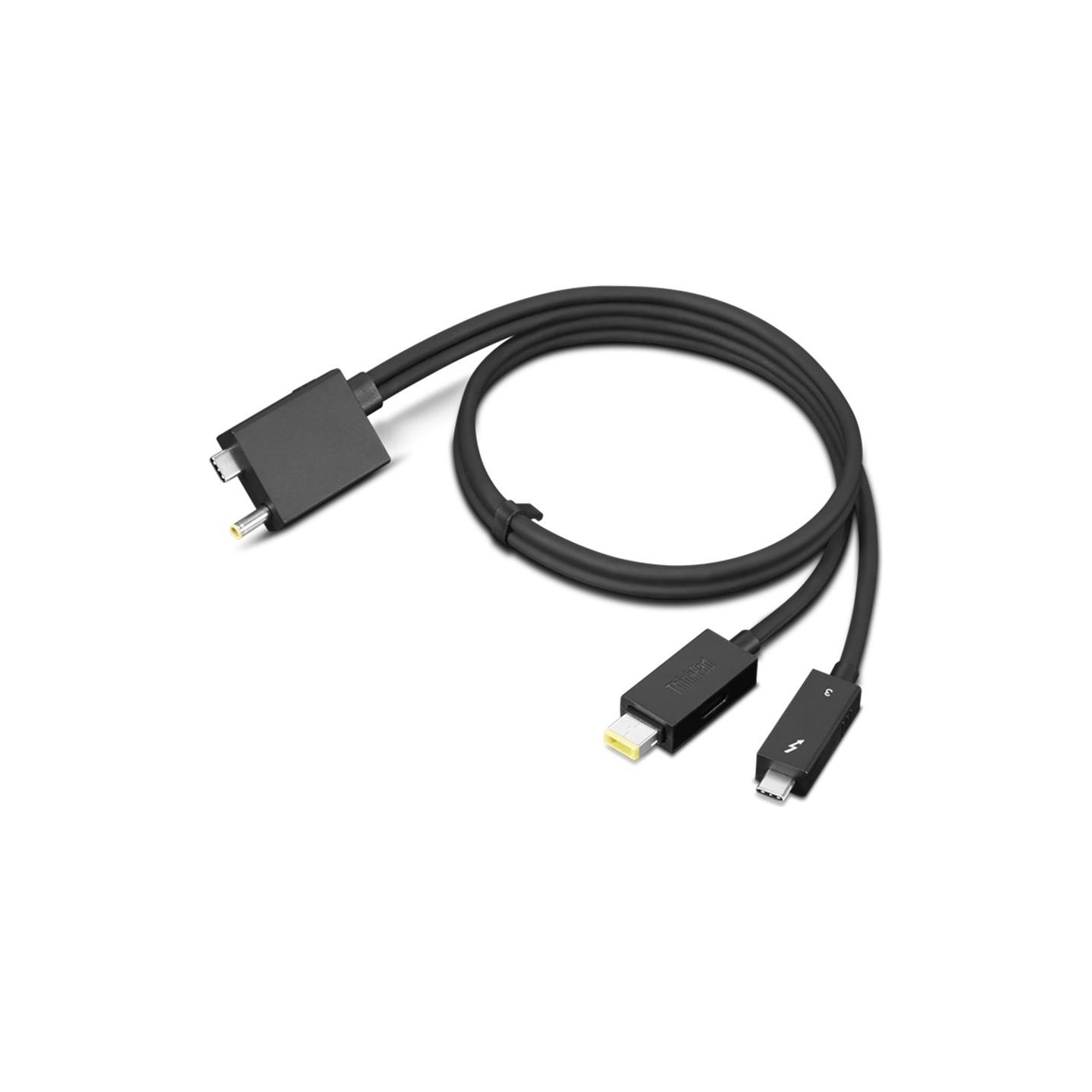Lenovo | ThinkPad Thunderbolt 4 WorkStation Dock Split Cable | 4X91K16970 | Thunderbolt 4