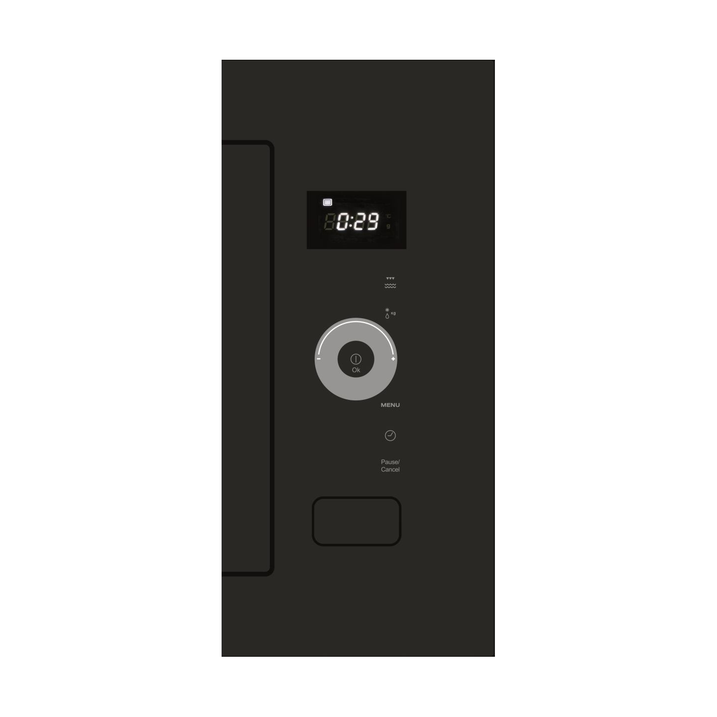 Cata | Microwave Oven | MC B250 DT | Built-in | 25 L | 900 W | Grill | Black