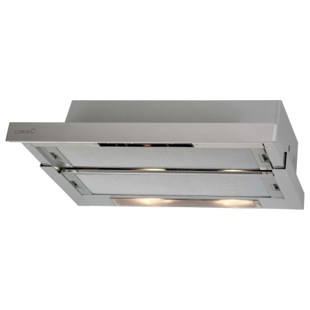 Cata | Hood | TF 5260 X | Telescopic | Energy efficiency class D | Width 60 cm | 325 m³/h | Slider control | LED | Inox
