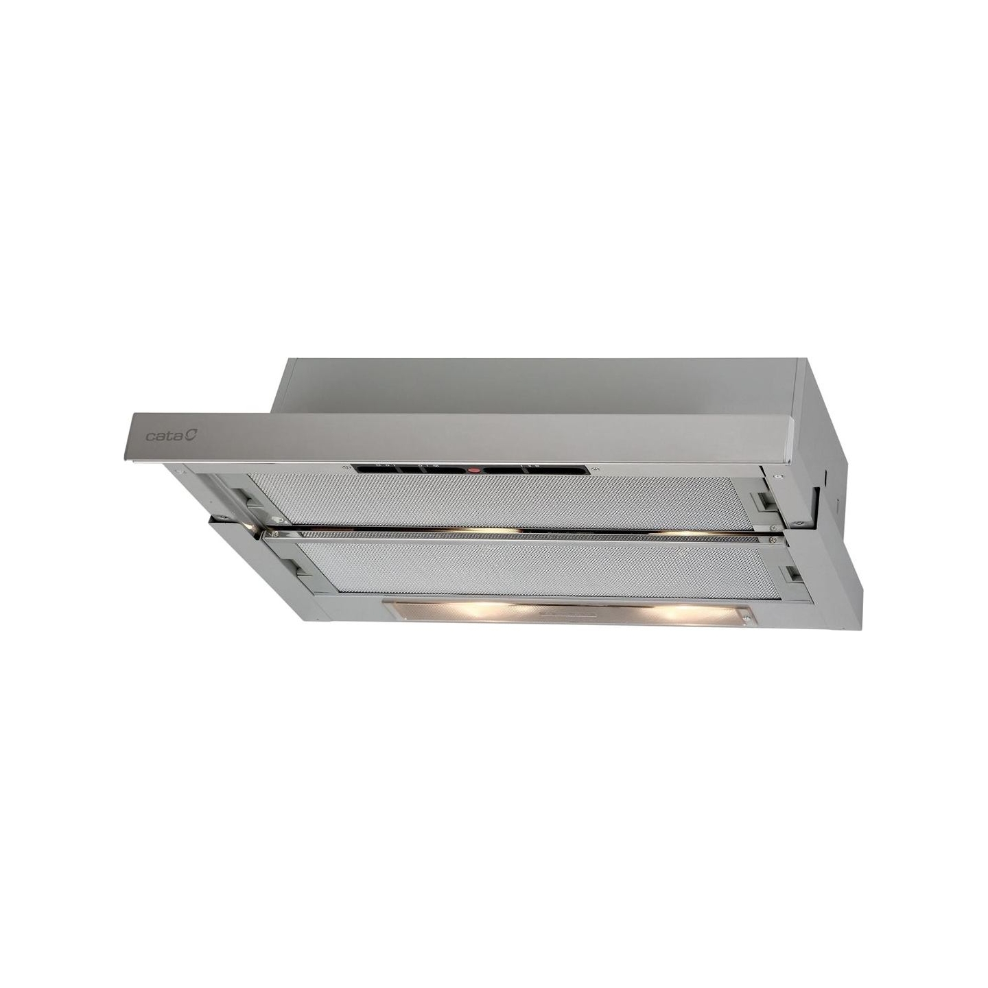Cata | Hood | TF 5260 X | Telescopic | Energy efficiency class D | Width 60 cm | 325 m³/h | Slider control | LED | Inox